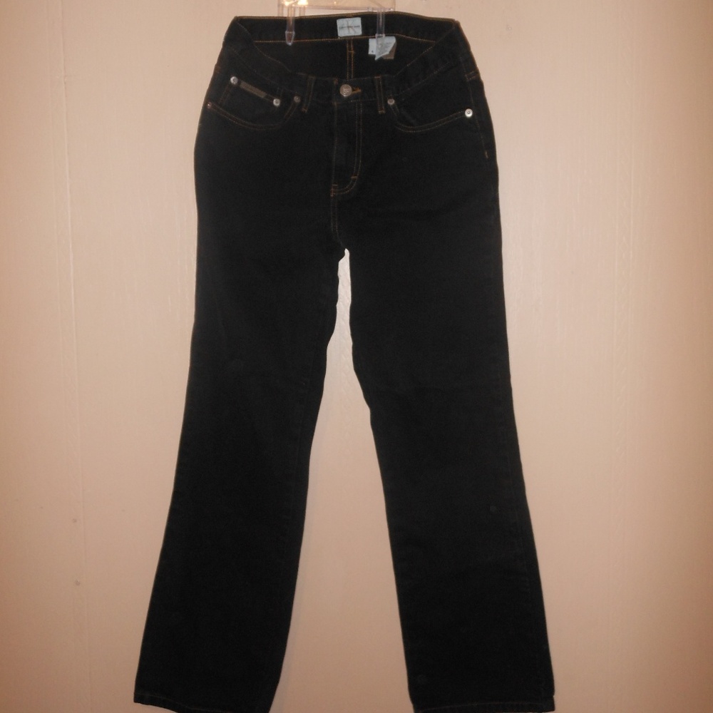 CALVIN KLEIN JEANS BLACK SZ 6